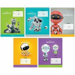 Тетрадь 12л. клетка &quot;Роботы. Cool robots&quot;