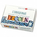 Краски акриловые &quot;Декола&quot; 6цв., 20мл, глянцевые