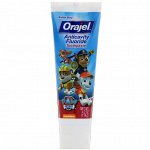 Orajel, Зубная паста с фтором против кариеса  - Щенячий патруль - , с пенообразующими ингредиентами, 119 г (4,2 унции)
