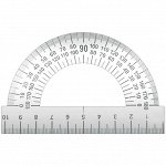 Транспортир 10см, металл. ТС-10