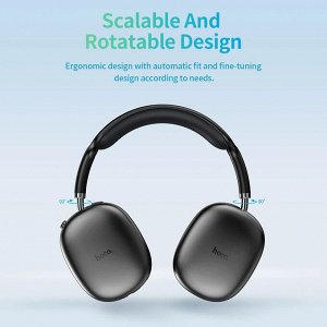 Беспроводные наушники Hoco W35 Air Triumph 400mAh Bluetooth, MP3, AUX
