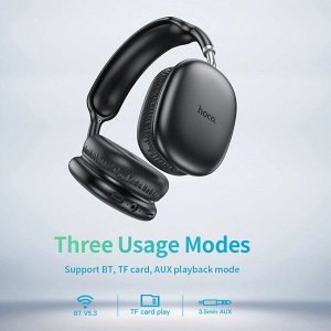 Беспроводные наушники Hoco W35 Air Triumph 400mAh Bluetooth, MP3, AUX