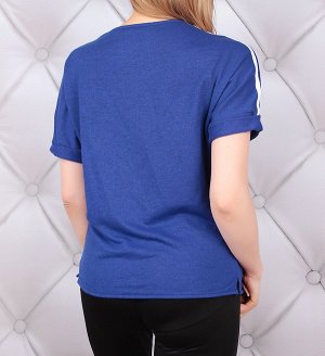 Футболка Длина изделия: Стильная футболка - отличный выбор для женского гардероба. Состав: 74% полиамид, 26% хлопок