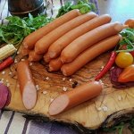 Сосиски Мусульманские С КОПЧЕНИЕМ зам. вал. &quot;Эко-Халял&quot;