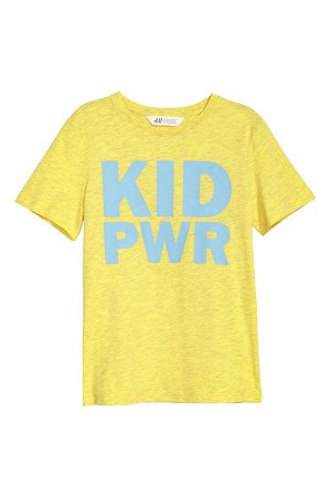 Футболка Yellow / Kid Pwr