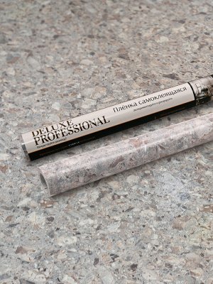 Пленка с/к "Deluxe Professional" 67.5см*3м (гранит сер глянец)
