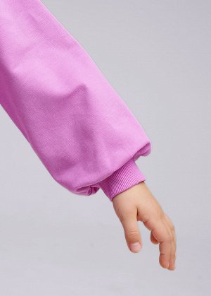 Платье. Цвет: т.розовый