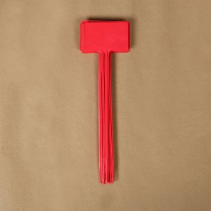 Таблички садовые, для маркировки растений, 34 см, набор 10 шт., пластик, цвет МИКС, Greengo