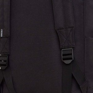 Бизнес рюкзак деловой GRIZZLY с карманом для ноутбука 13", одним отделением, мужской