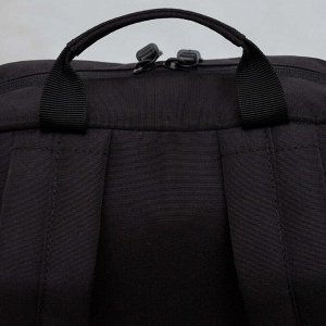 Бизнес рюкзак деловой GRIZZLY с карманом для ноутбука 13", одним отделением, мужской