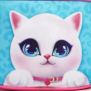 Сумка детская для девочки через плечо «Котик» 17x13x5 см