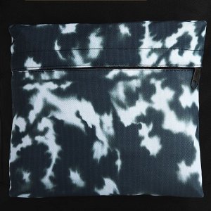 Рюкзак школьный молодёжный «Тайдай», 33x13x37, отдел на молнии, карман, чёрный