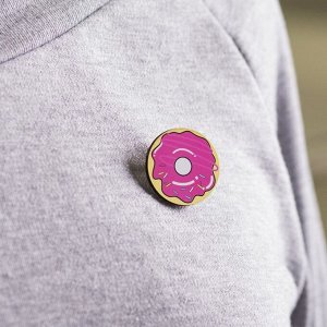 Подарочный набор для девочки «Мяу», сумка, брошь, цвет розовый