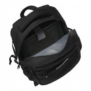 Рюкзак молодежный 44x30x20, эргономичная спинка, deVENTE Moving Forward 19L, Black, 7032412