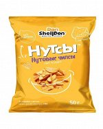 Чипсы нутовые НУТСЫ (Сыр чеддер), 50г.
