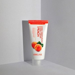 Lebelage Крем для рук увлажняющий с экстрактом персика Daily Moisturizing Peach Hand Cream, 100 мл