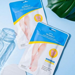 Jigott Отшелушивающие пилинг-носочки с осветляющим эффектом / Vita Solution 12 Brightening Foot Peeling Pack, 30 мл
