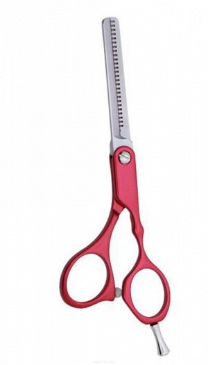 Dewal Парикмахерские ножницы филировочные облегченные / Colour Step М31955 AS-RD, красный