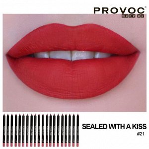 Provoc,, Полуперманентный гелевый карандаш для губ