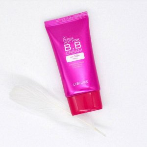 Lebelage BB-крем увлажняющий с экстрактом розы Dr. Derma Hot Pink BB Cream Spf 50+ Pa+++, 30 мл