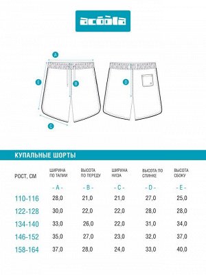 Купальные шорты детские для мальчиков Bruki