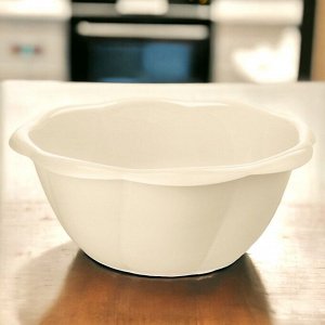 МИСКА (САЛАТНИК) 6Л, цвет бежевый