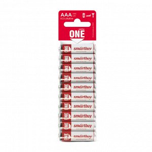 Батарейка алкалиновая Smartbuy ONE LR03/10B (300/600)  (SOBA-3A10B-Eco)