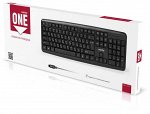 Клавиатура проводная Smartbuy ONE 112 PS/2 черная (SBK-112P-K)/20