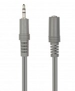Кабель-удлинитель Smartbuy 3.5 Jack (M) - 3.5 Jack (F), стерео, аудио, 1,8 м, в пакете (KA321)/350