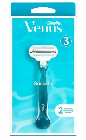 Станок бритвенный GILLETTE  VENUS  станок + 2 кассеты