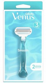 Станок бритвенный GILLETTE  VENUS  станок + 2 кассеты