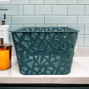 КОРЗИНКА для хранения УНИВЕРСАЛЬНАЯ 205х205х145 ММ XXL, 4,7Л,  Madre Terra (голубой)