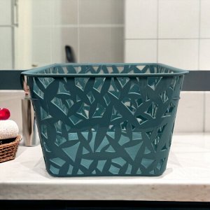 КОРЗИНКА для хранения УНИВЕРСАЛЬНАЯ 205х205х145 ММ XXL, 4,7Л,  Madre Terra (голубой)