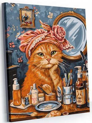 Рисование по номерам Glama Кошачий будуар