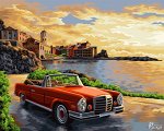 Рисование по номерам Русская живопись 40*50 Дорога к мечте