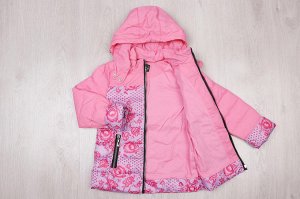 Куртка Длина изделия: Яркая куртка (утеплитель: демисезон) с принтом. Отличный выбор для детского гардероба.