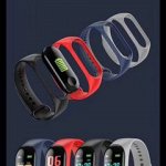 Браслет для фитнес-браслета КРАСНЫЙ (mi band 3 и для браслета с цветным дисплеем)