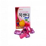 LOTTE Леденцовая карамель &quot;THROAT CANDY (MIX BERRY)&quot;