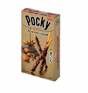 POCKY Печенье "Палочки с хрустящим миндалем   [ALMOND CRUSH ]"