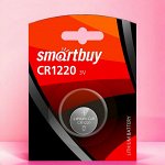 Батарейка 1220 (литиевый элемент питания) Smartbuy (SBBL-1220-1B)