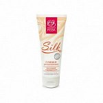 Сливки &quot;SILK&quot;для уставшей стареющей кожи косметические увлажняющие с протеинами шелка и гиалуроновой кислотой 75мл