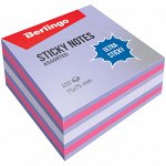 Самоклеящийся блок Berlingo &quot;Ultra Sticky&quot;, 75*75мм, 450л, 3 цвета