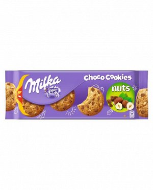 Milka Choco Cookies Nuts 135гр
