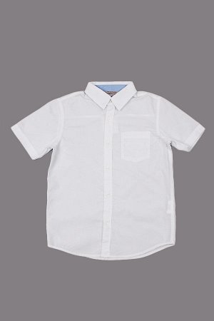 Рубашка Длина изделия: Рубашка с коротким рукавом. Модель отлично подойдет для повседневной носки. Состав: 65% полиэстер, 35% хлопок