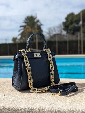Сумка с цепочкой Ab.Zapatos PELLE Napoli (650) Marino