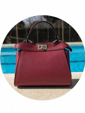 Сумка с цепочкой Ab.Zapatos PELLE Napoli (650) Burdeos