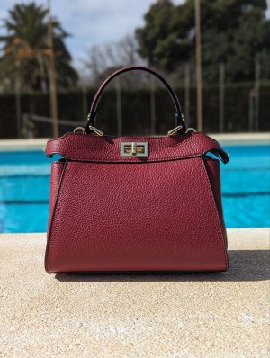 Сумка с цепочкой Ab.Zapatos PELLE Napoli (650) Burdeos