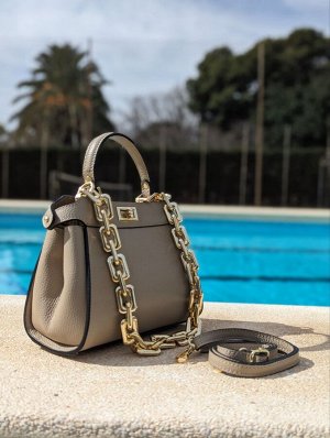 Сумка с цепочкой Ab.Zapatos PELLE Napoli (650) Beig