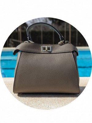 Сумка с цепочкой Ab.Zapatos PELLE Napoli (650)Taupe