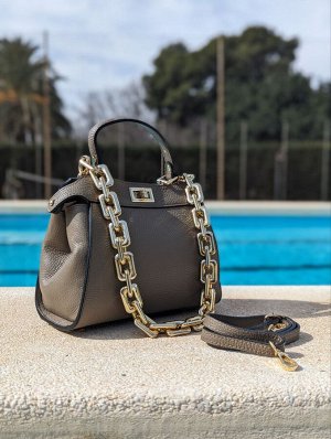 Сумка с цепочкой Ab.Zapatos PELLE Napoli (650)Taupe